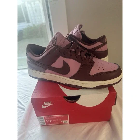 Nike Dunk Low Next Nature Women's Sneakers 10.5 elemental Pink Dark Pony NWT - Picture 8 of 13